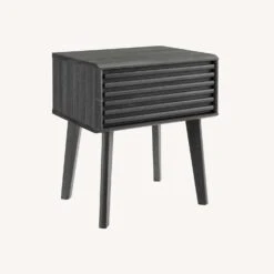 Other Nightstand In Charcoal Finish With Tapered Legs -Othee Home Shop 1500 1500 frame 0 2906