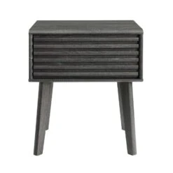 Other Nightstand In Charcoal Finish With Tapered Legs -Othee Home Shop 1500 1500 frame 0 2908