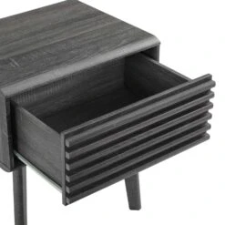 Other Nightstand In Charcoal Finish With Tapered Legs -Othee Home Shop 1500 1500 frame 0 2910