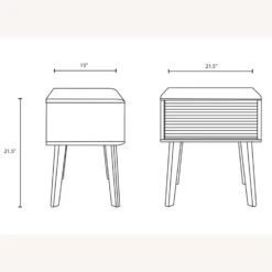 Other Nightstand In Charcoal Finish With Tapered Legs -Othee Home Shop 1500 1500 frame 0 2912