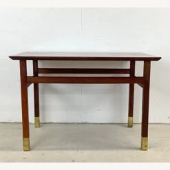 Mid-Century Walnut End Table Or Lamp Table