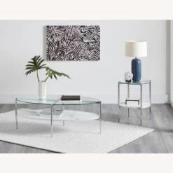 Other End Table In Carrara Faux Marble Top