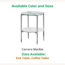 Other End Table In Carrara Faux Marble Top -Othee Home Shop 1500 1500 frame 0 2992