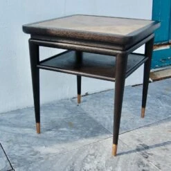 Mid-Century Restored Sculptural End Table