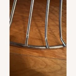 Marble & Chrome Side Tables