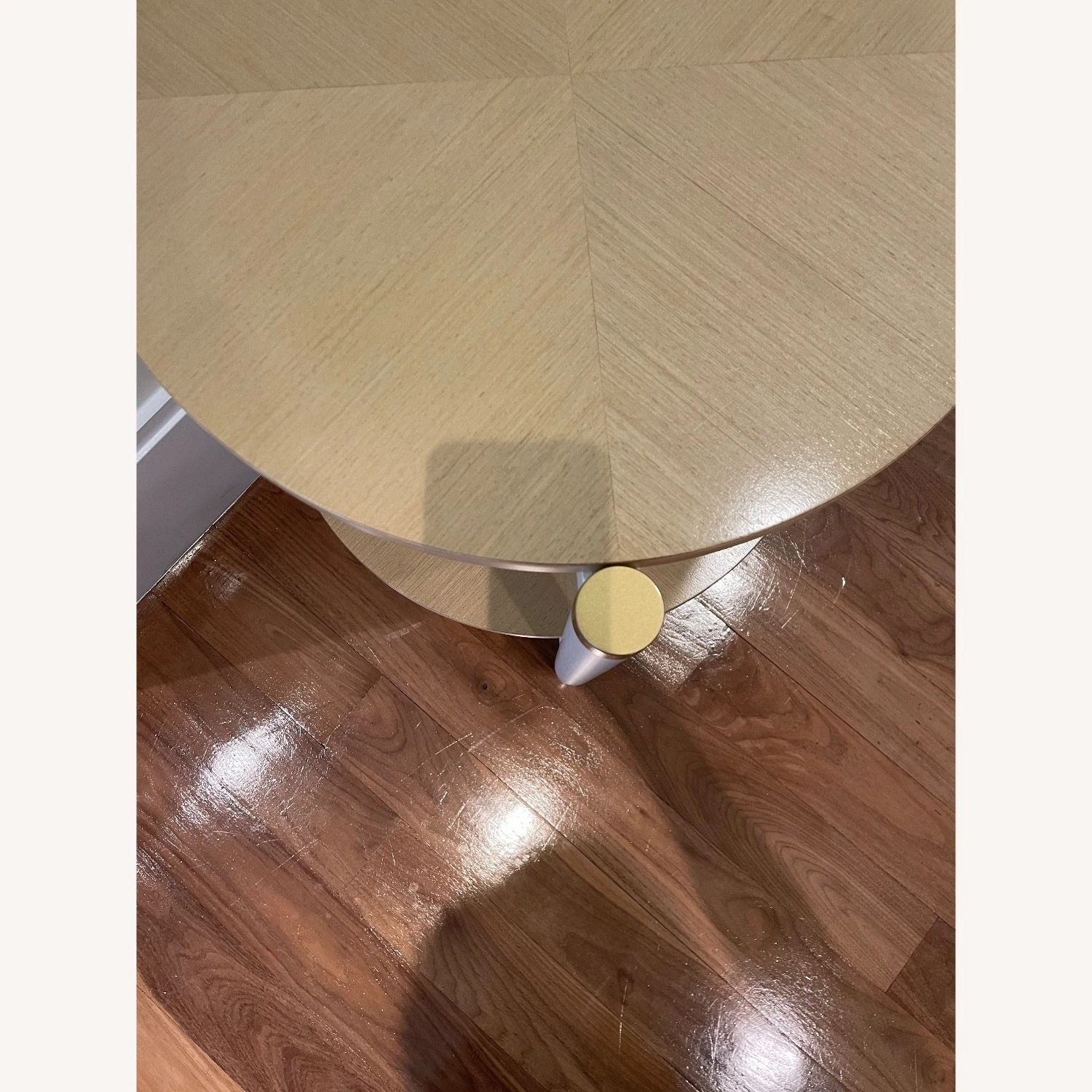 Pair Of Anthropologie Marquetry Tables 4 Pair Of Anthropologie Marquetry Tables - Image 4