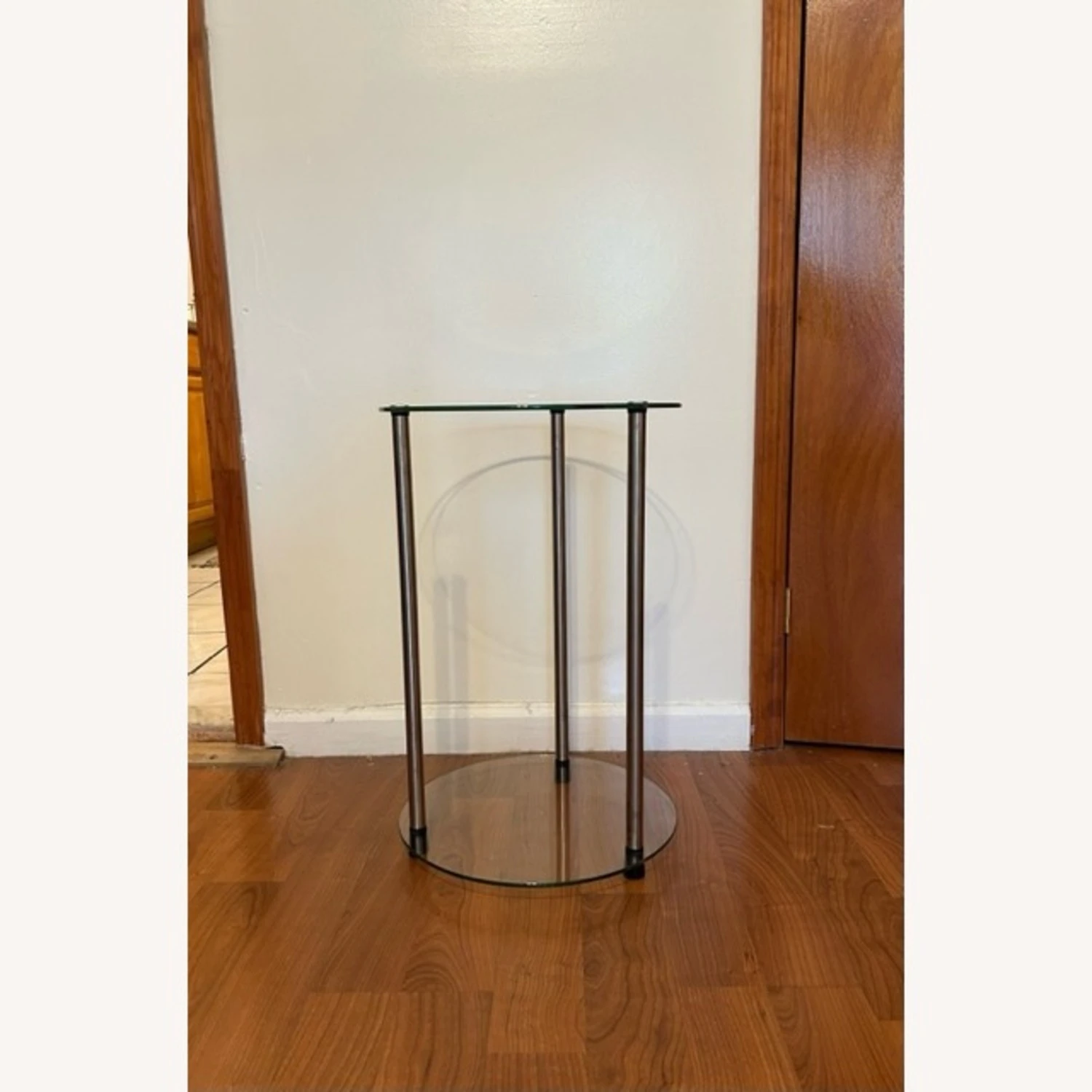 Vintage Chrome Side Table 2 Vintage Chrome Side Table - Image 2