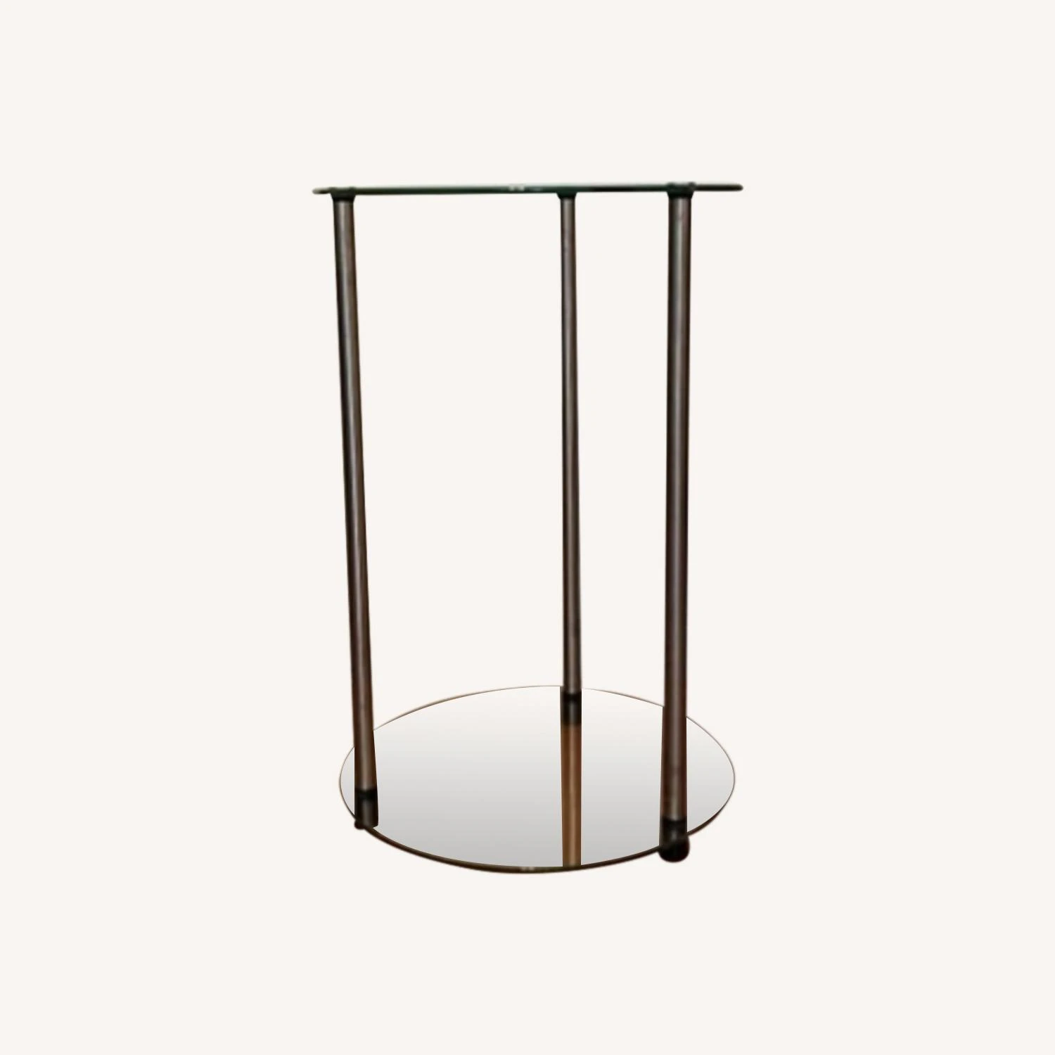 Vintage Chrome Side Table 3 Vintage Chrome Side Table - Image 3