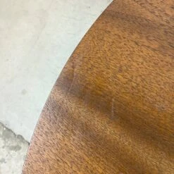 MCM Circular Walnut End Table Cabinet -Othee Home Shop 1500 1500 frame 0 3147