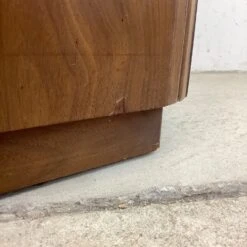 MCM Circular Walnut End Table Cabinet -Othee Home Shop 1500 1500 frame 0 3148