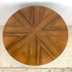 MCM Circular Walnut End Table Cabinet -Othee Home Shop 1500 1500 frame 0 3152