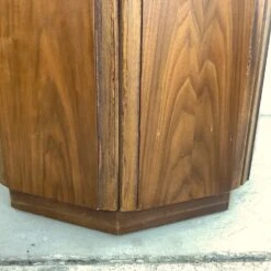 MCM Circular Walnut End Table Cabinet -Othee Home Shop 1500 1500 frame 0 3153