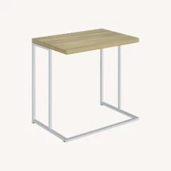 Other Snack Table In Natural Top & Chrome Base Finish 14 Other Snack Table In Natural Top & Chrome Base Finish -Othee Home Shop 1500 1500 frame 0 3159