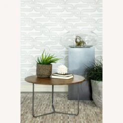 Other Accent Table In Natural Wood Top & Gunmetal Base -Othee Home Shop 1500 1500 frame 0 3169