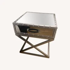 Other Mirrored Studded End Table -Othee Home Shop 1500 1500 frame 0 3177