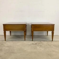 Pair Vintage Square End Tables With Single Drawer -Othee Home Shop 1500 1500 frame 0 3215