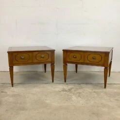 Pair Vintage Square End Tables With Single Drawer -Othee Home Shop 1500 1500 frame 0 3217
