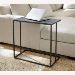 Pottery Barn Duke Rectangular Metal C-Table -Othee Home Shop 1500 1500 frame 0 3234