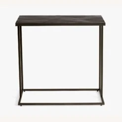 Pottery Barn Duke Rectangular Metal C-Table -Othee Home Shop 1500 1500 frame 0 3235