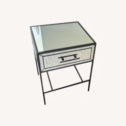 Mirrored West Elm Nightstand