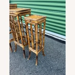 Vintage Mid-Century Bamboo Nesting Tables