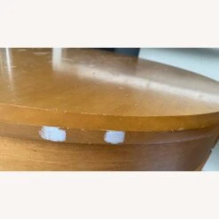 Ethan Allen Elements Maple Round Side Table