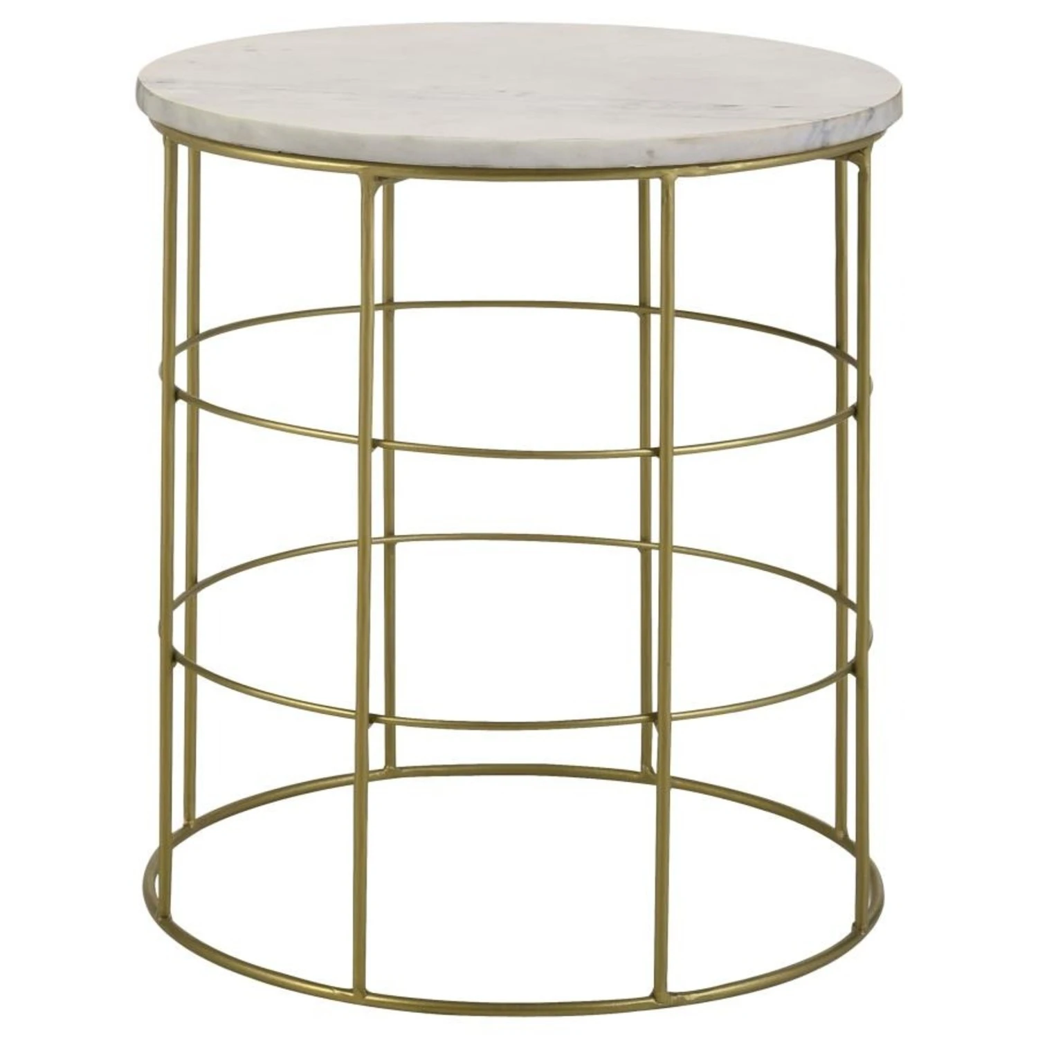 Other Accent Table In White & Gray Marble Top 1 Other Accent Table In White & Gray Marble Top