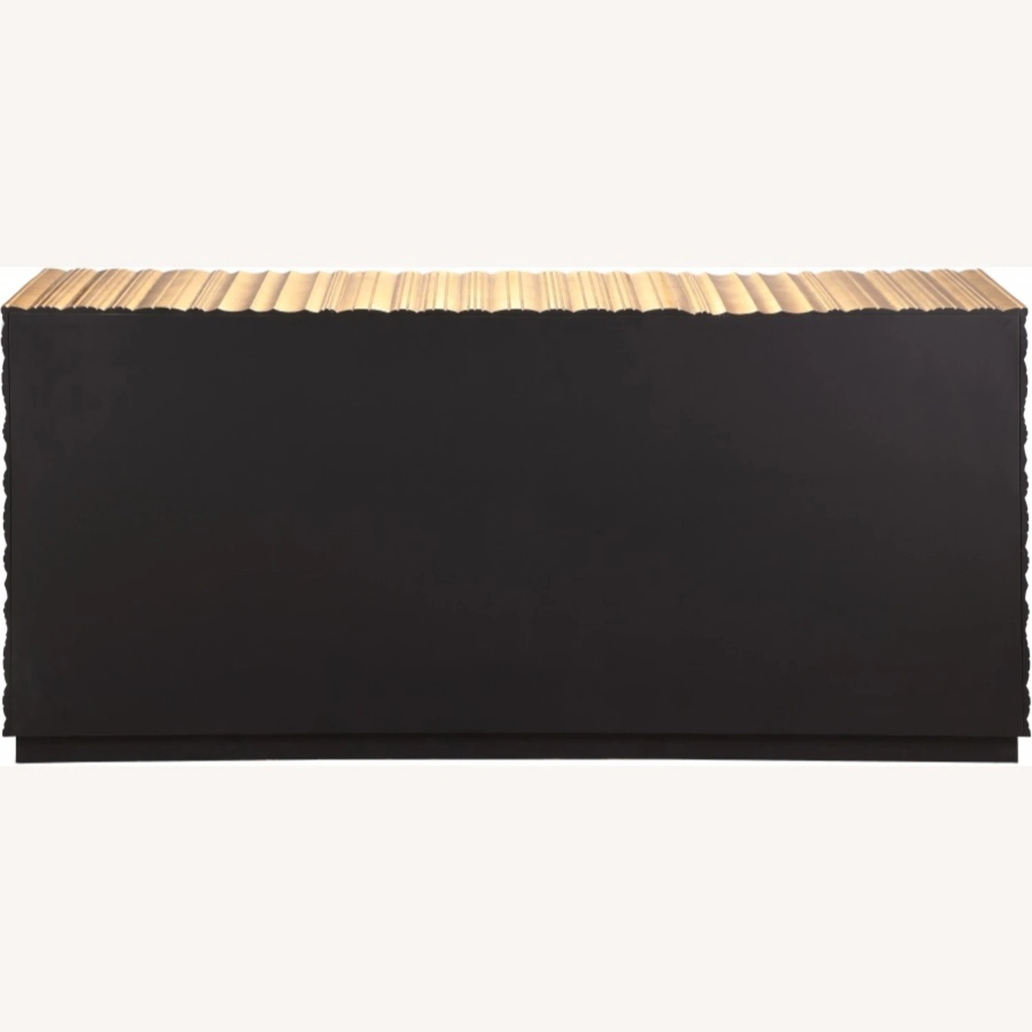 Other Sideboard In Gold Leaf W/ Hand Carved Starburst 6 Other Sideboard In Gold Leaf W/ Hand Carved Starburst - Image 6