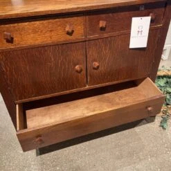 Antique Sideboard Brown