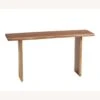 World Market Solid Wood Console Table
