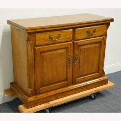 Thomasville American Oak 84 Server Buffet -Othee Home Shop 1500 1500 frame 0 413