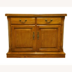 Thomasville American Oak 84 Server Buffet -Othee Home Shop 1500 1500 frame 0 415