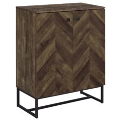 Other Accent Cabinet In Rustic Oak With 2-Shelf Finish -Othee Home Shop 1500 1500 frame 0 425