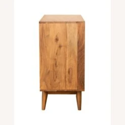 Other Accent Cabinet In Natural Finish W/ Gold Patterns