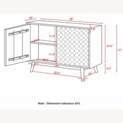Other Accent Cabinet In Natural Finish W/ Gold Patterns -Othee Home Shop 1500 1500 frame 0 451