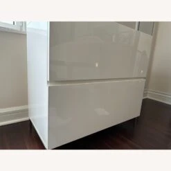 West Elm White Lacquer Drawer File