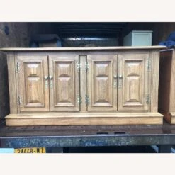 Ashley Furniture Vintage 1970s Oak Sideboard