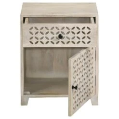 Other Accent Cabinet In White Washed & Black Finish -Othee Home Shop 1500 1500 frame 0 554