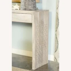 Other Console Table In White-Washed Wood W/ 2 Drawers -Othee Home Shop 1500 1500 frame 0 58