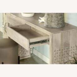 Other Console Table In White-Washed Wood W/ 2 Drawers -Othee Home Shop 1500 1500 frame 0 63