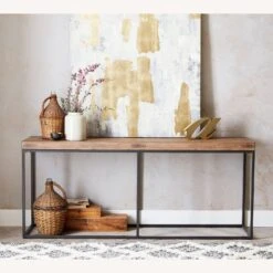 Pottery Barn Malcolm Console Table
