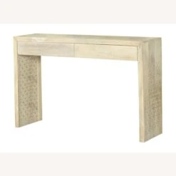Other Console Table In White-Washed Wood W/ 2 Drawers -Othee Home Shop 1500 1500 frame 0 64