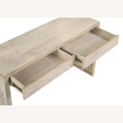 Other Console Table In White-Washed Wood W/ 2 Drawers -Othee Home Shop 1500 1500 frame 0 66