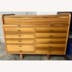 Rolltop Desk Model 804 By G.F. For Bernini, Italy