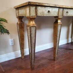 Venetian Verre Eglomise Silvered & Gilt Credenza -Othee Home Shop 1500 1500 frame 0 880