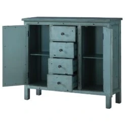 Other French Country Style Accent Cabinet In Antique Blue Finish -Othee Home Shop 1500 1500 frame 0 890