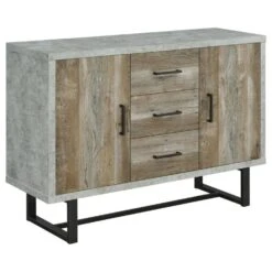 Other Accent Cabinet In Weathered Oak & Cement Finish -Othee Home Shop 1500 1500 frame 0 969